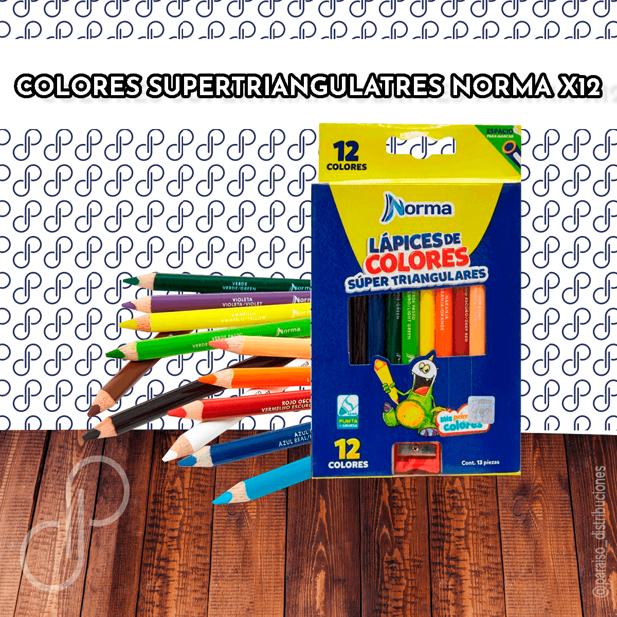 COLORES SUPERTRIANGULARES NORMA X12