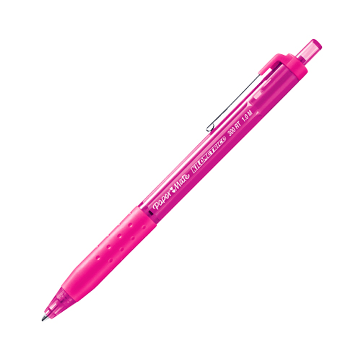 Esfero kilometrico 300rt magenta x 12-1124MG